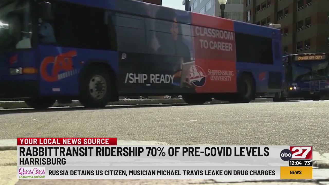 Central Pennsylvania transit system seeing declining ridership – ABC27