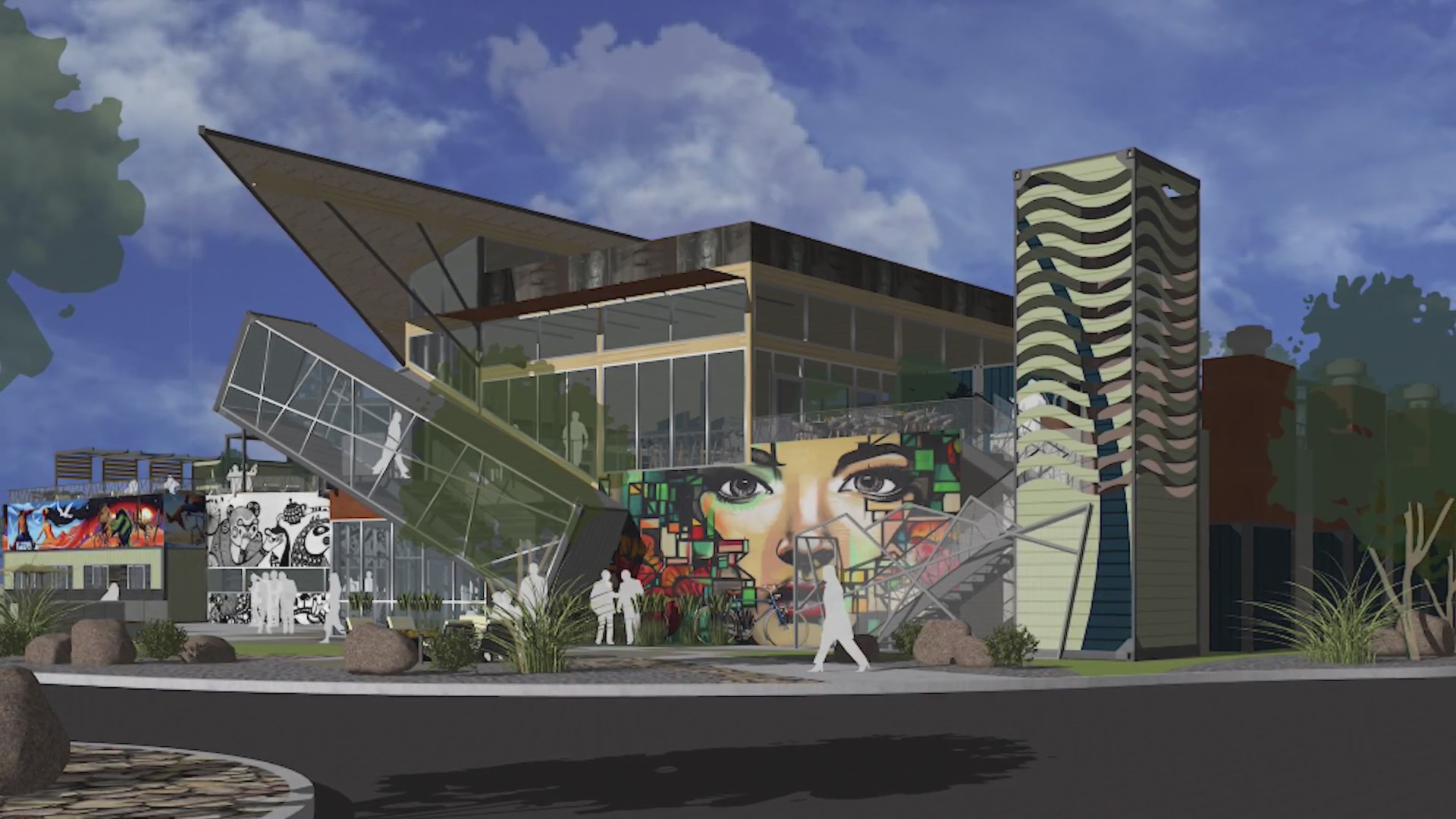 Wellknown shipping container food hall planned for Rio Rancho KRQE