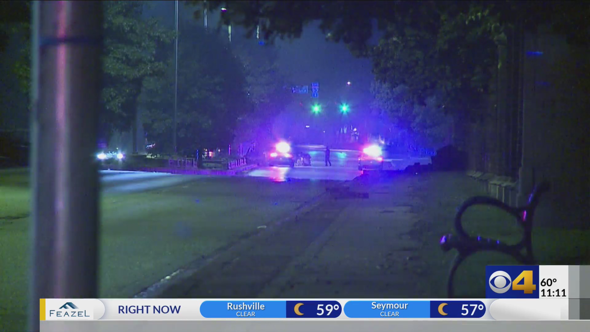 Single vehicle crash overnight leaves 1 dead – WTTV CBS4Indy