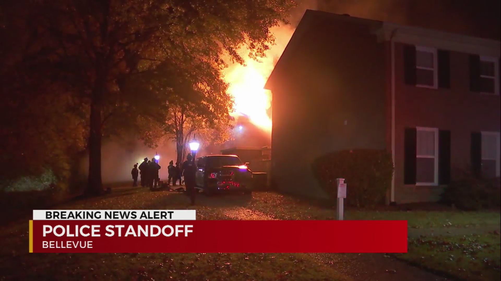 Homes catches fire after hours-long standoff in Bellevue – WKRN News 2
