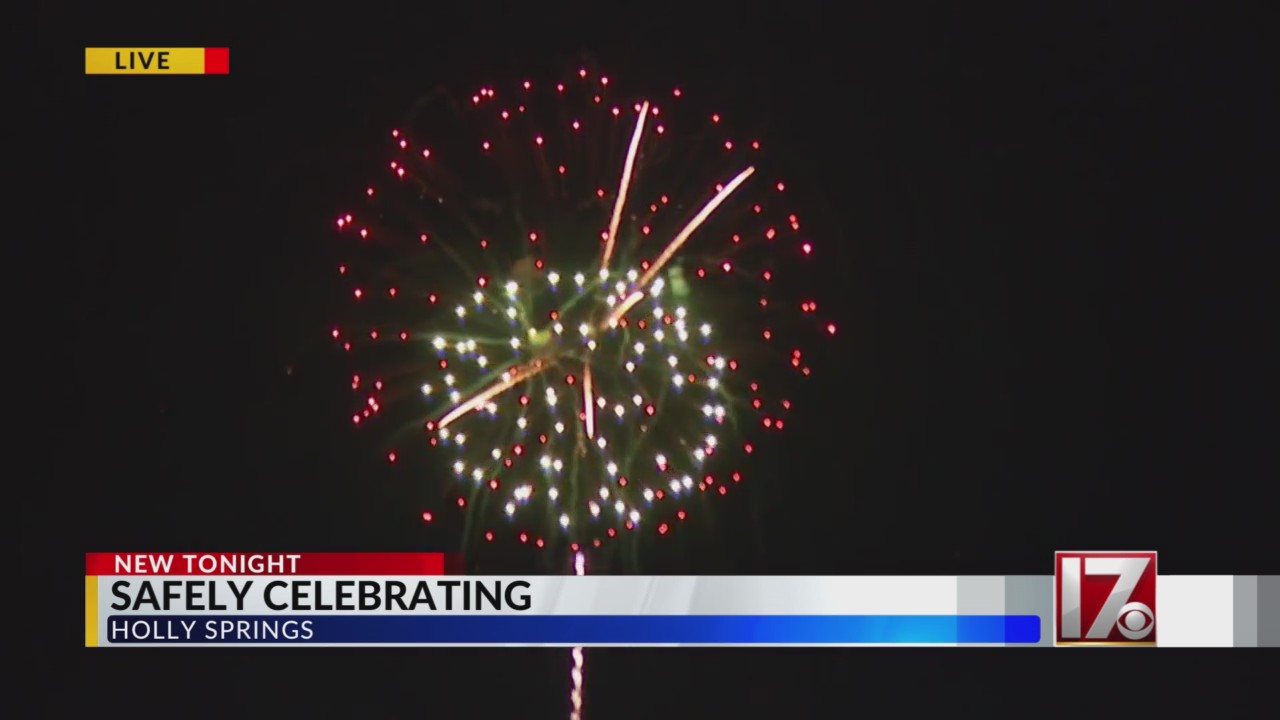Holly Springs launches fireworks with heightened security, new traffic