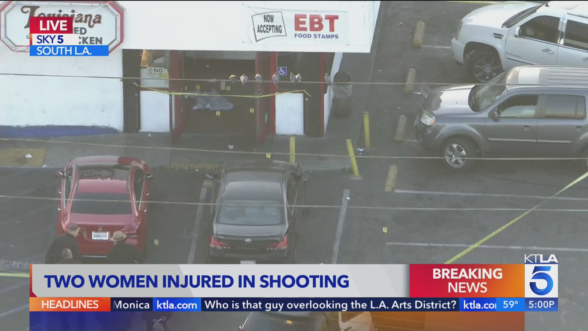 2 women injured in South L.A. shooting – KTLA