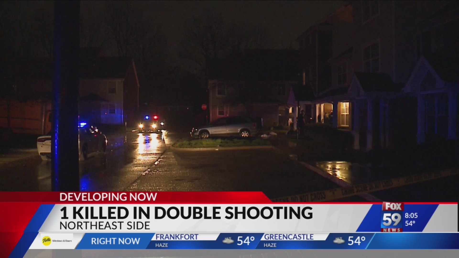 Person dies in double shooting on northeast side – Fox 59