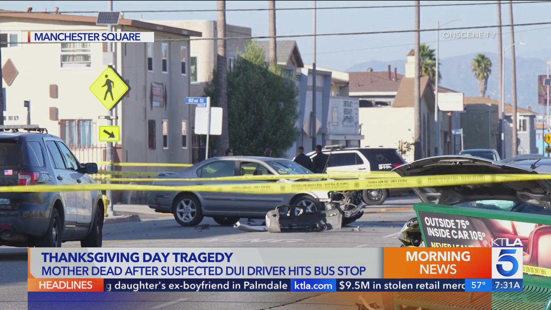 Mother dead after suspected DUI driver crashes into pedestrians at L.A ...