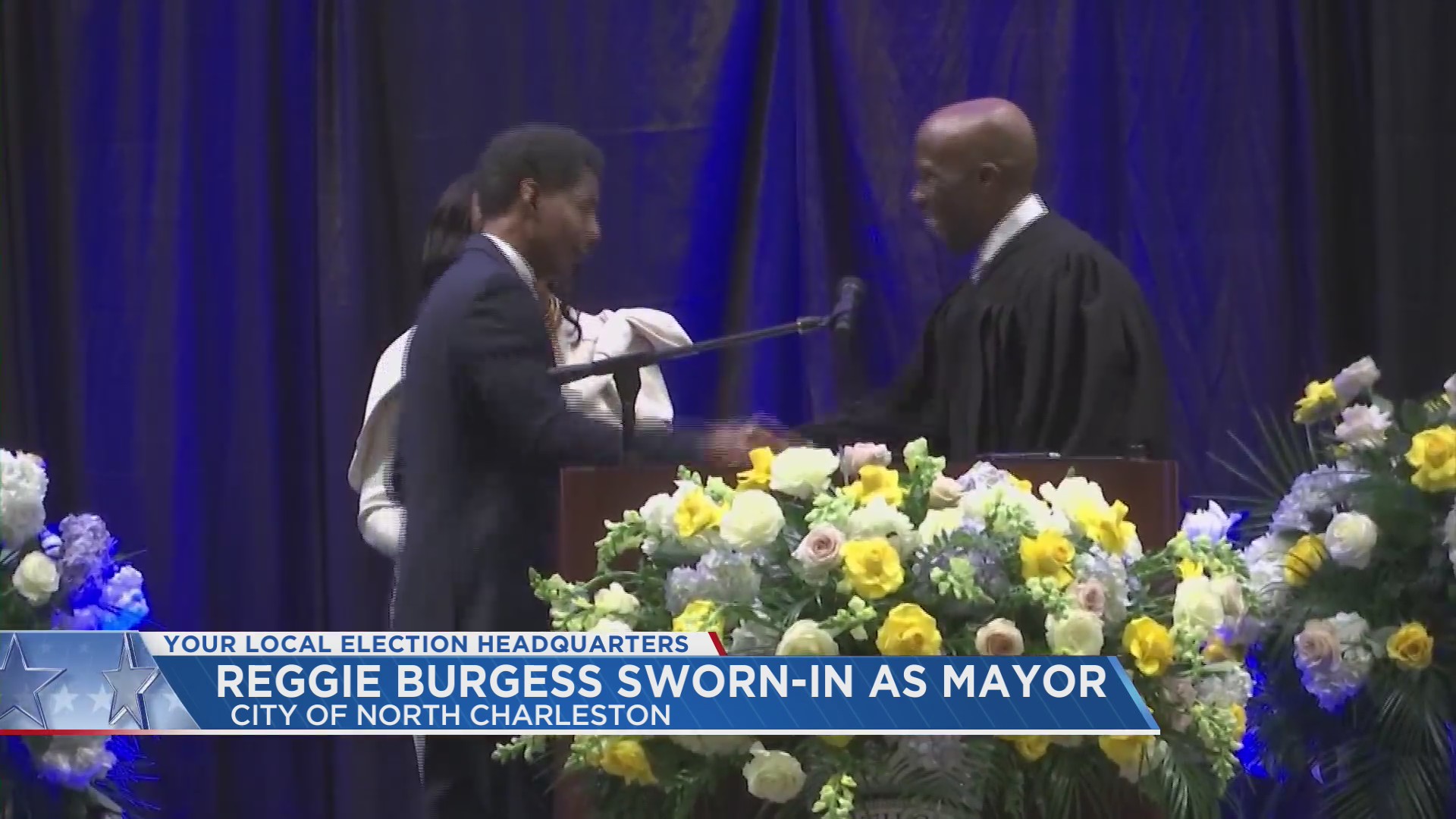 North Charleston Mayor Reggie Burgess sworn in – WCBD News 2
