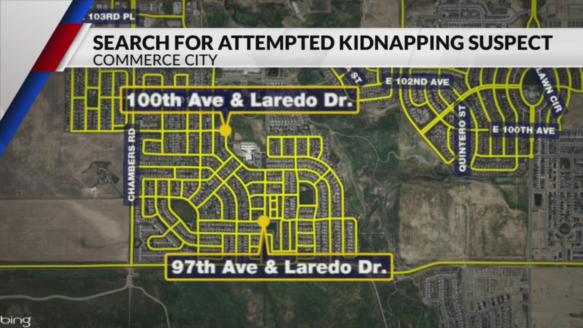 Man wanted in attempted kidnapping near Commerce City school – FOX31 Denver
