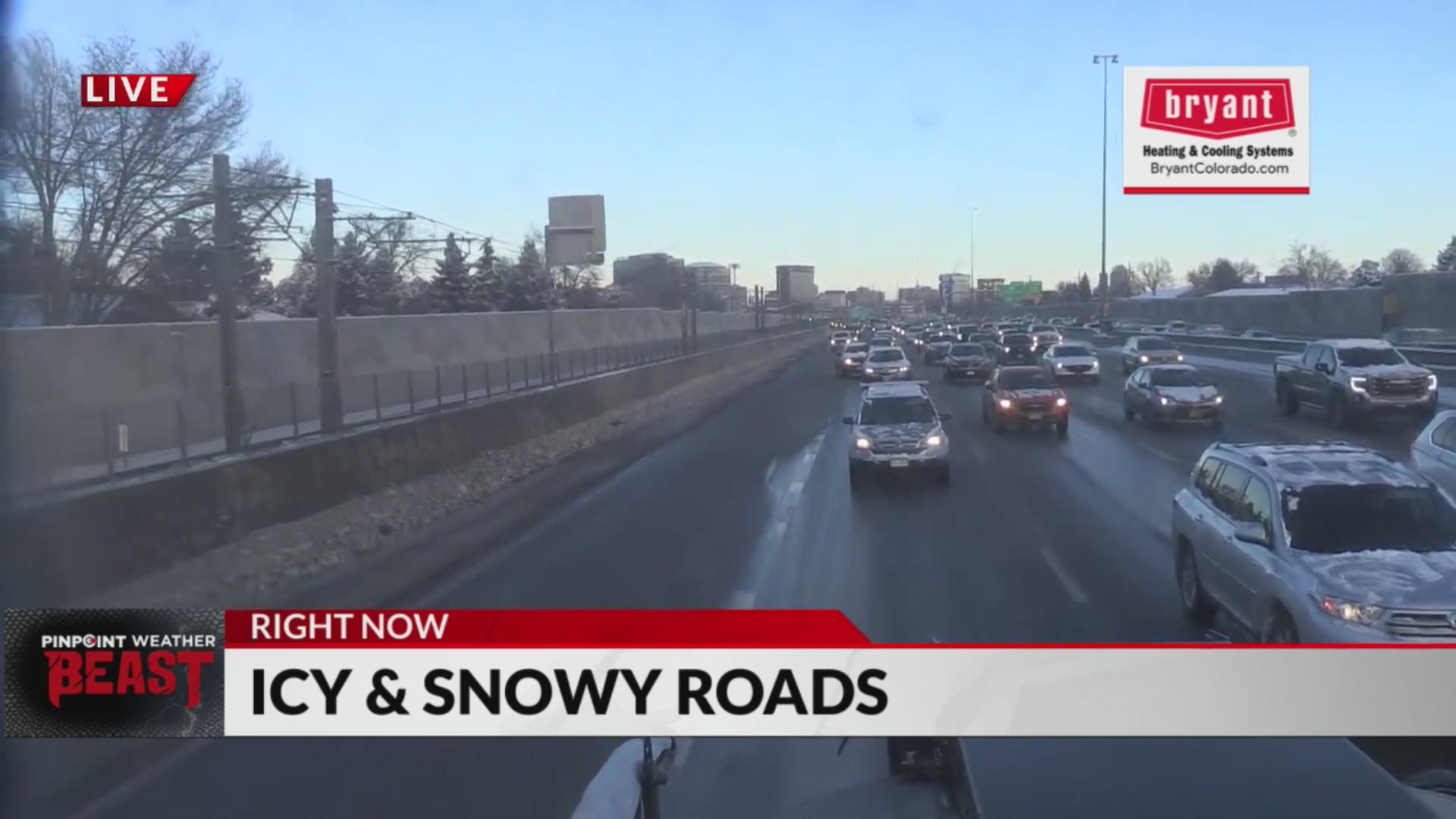 Slushy roads for morning commute – FOX31 Denver