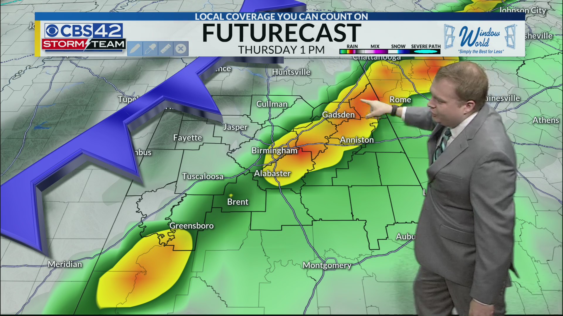 Weather Forecast 1/9/23 – Weather Aware For Strong Storms Thursday – CBS 42