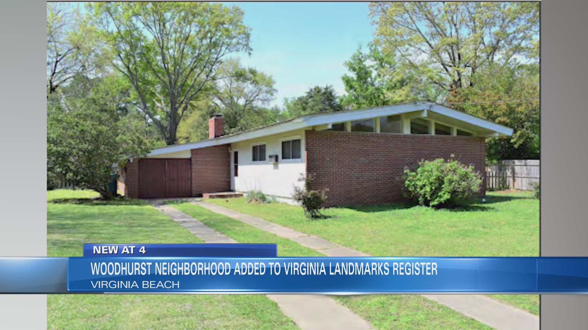 Woodhurst neighborhood in Virginia Beach now listed as historic