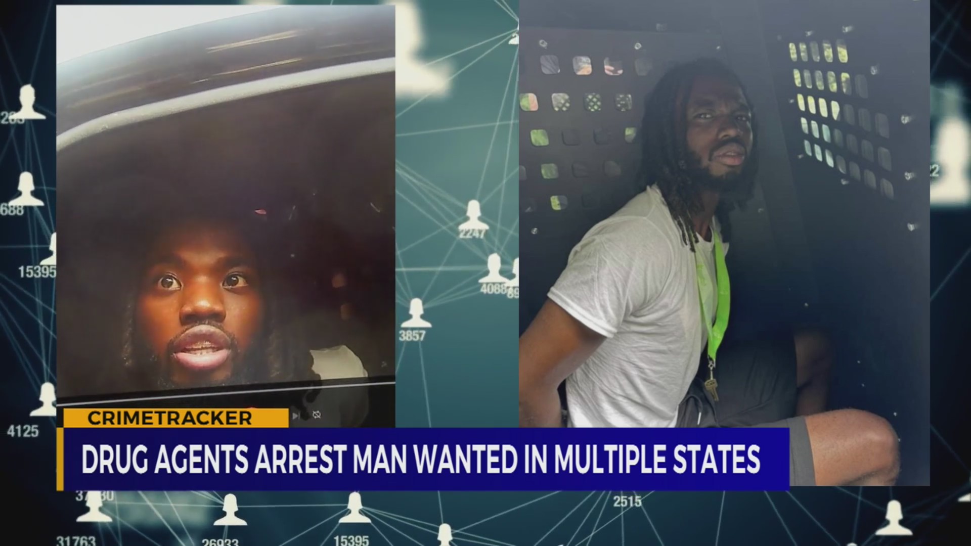 Drug agents arrest man wanted in multiple states – WKRN News 2