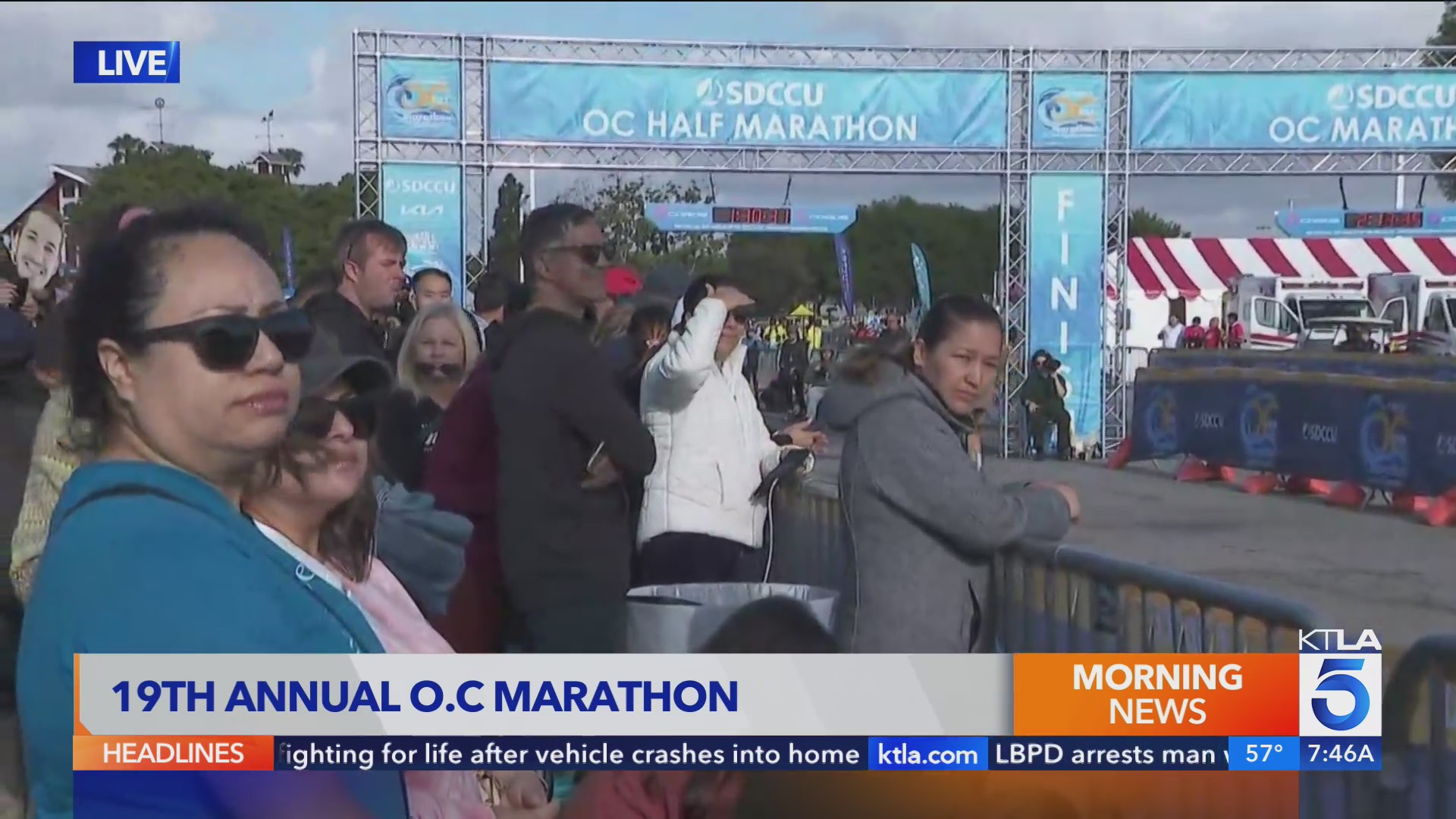 19th annual Orange County Marathon kicks off KTLA