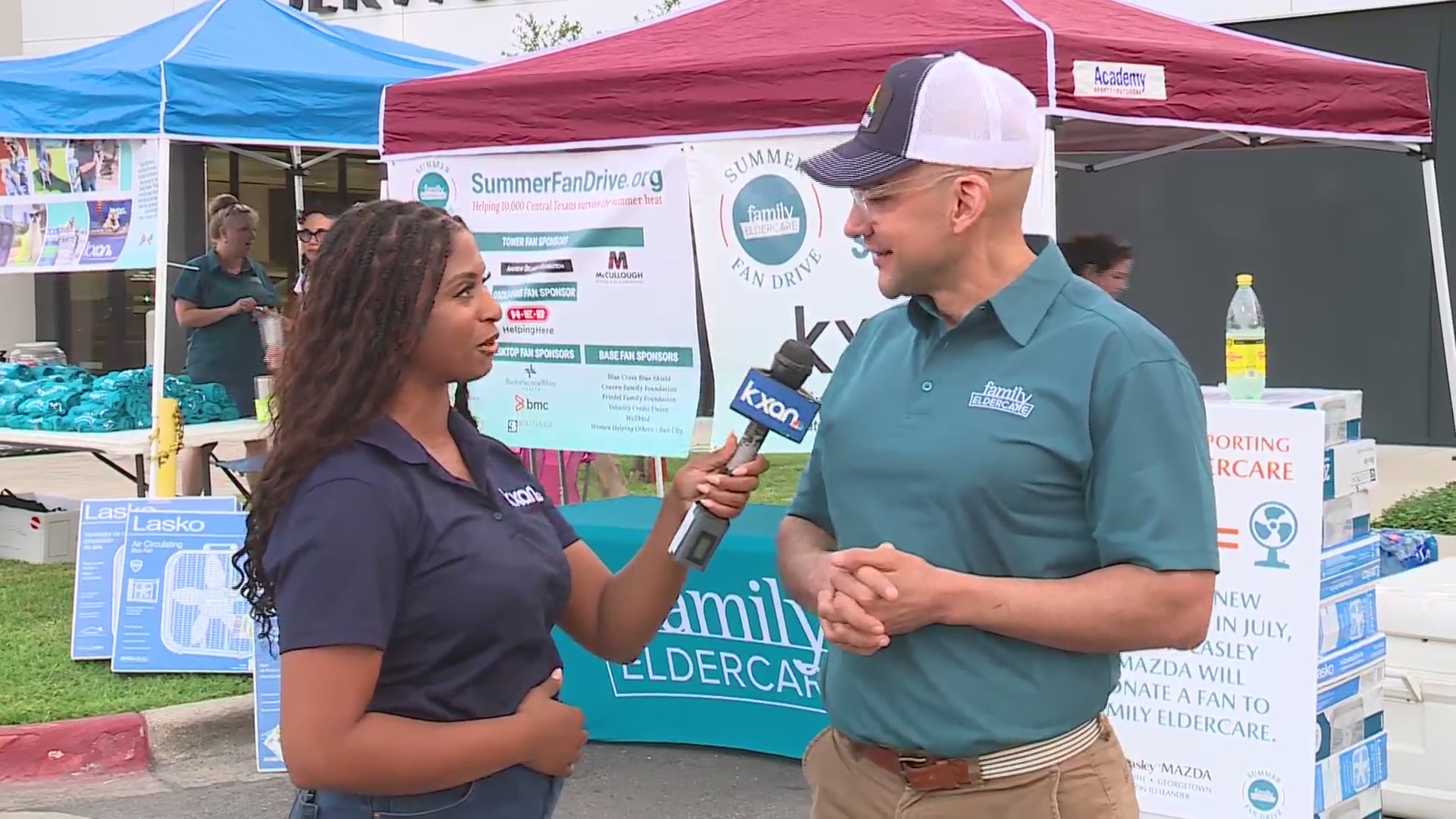 33rd Family Eldercare Summer Fan Drive kicks off KXAN Austin