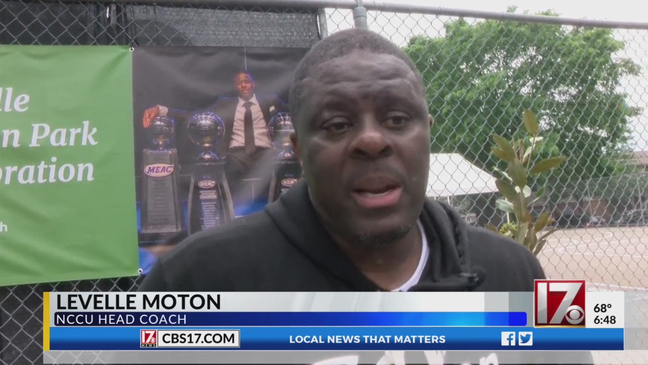 Raleigh park renamed for NC Central coach Levelle Moton