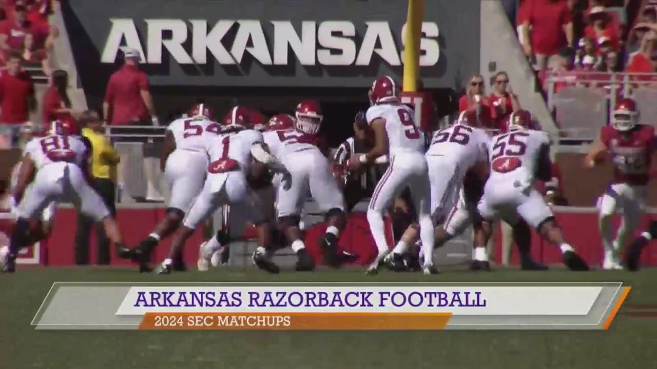 Razorback 2024 SEC Football Schedule Breakdown KNWA FOX24 Razorback 2024 SEC Football Schedule Breakdown KNWA FOX24