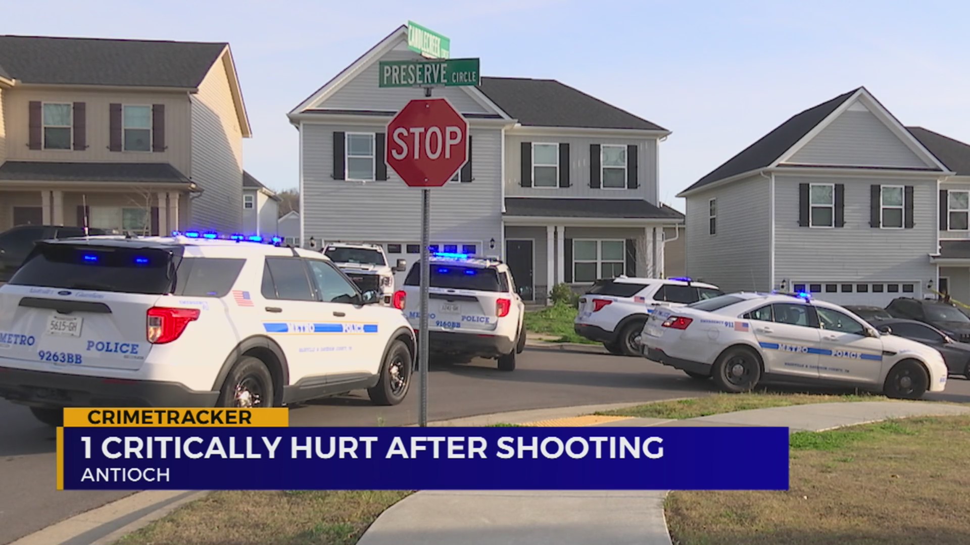 1 critically injured after shooting reported along Preserve Circle ...