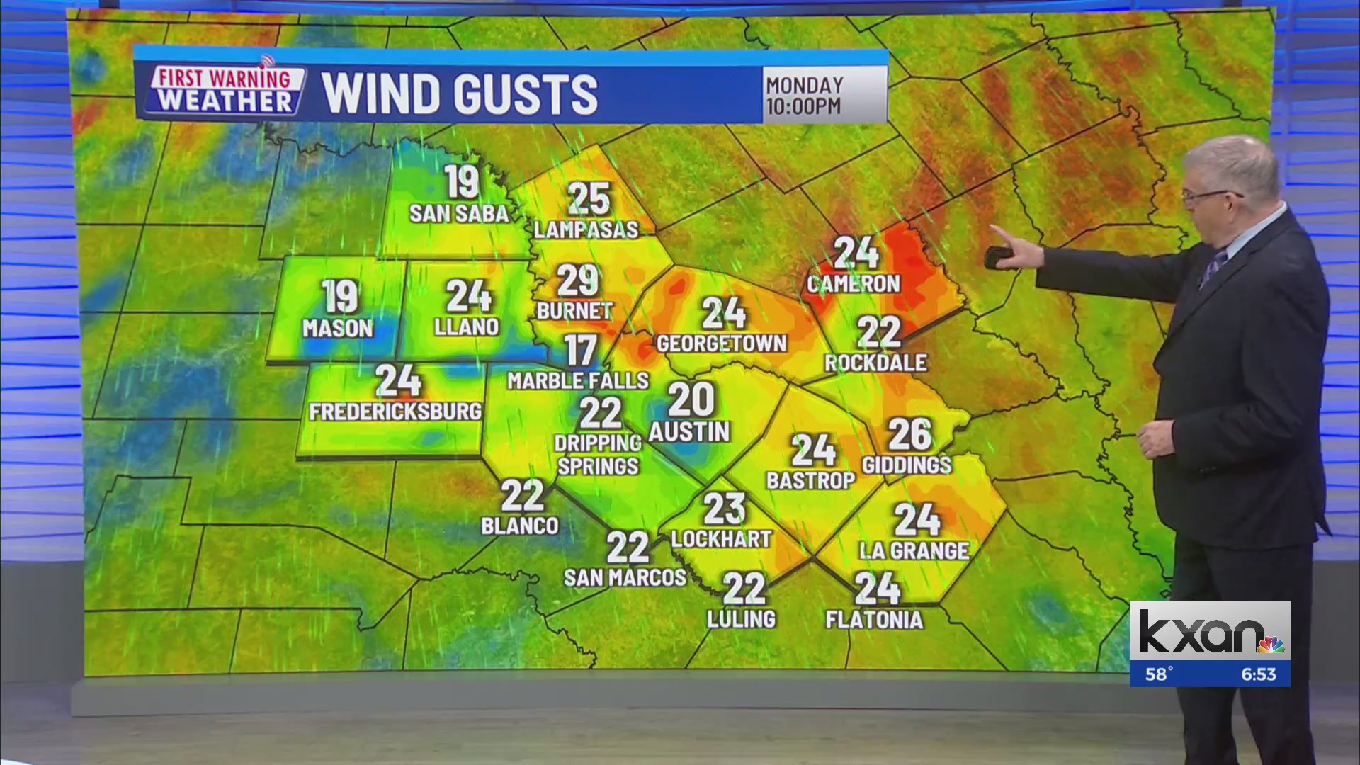 Sunday Morning First Warning Forecast – KXAN Austin
