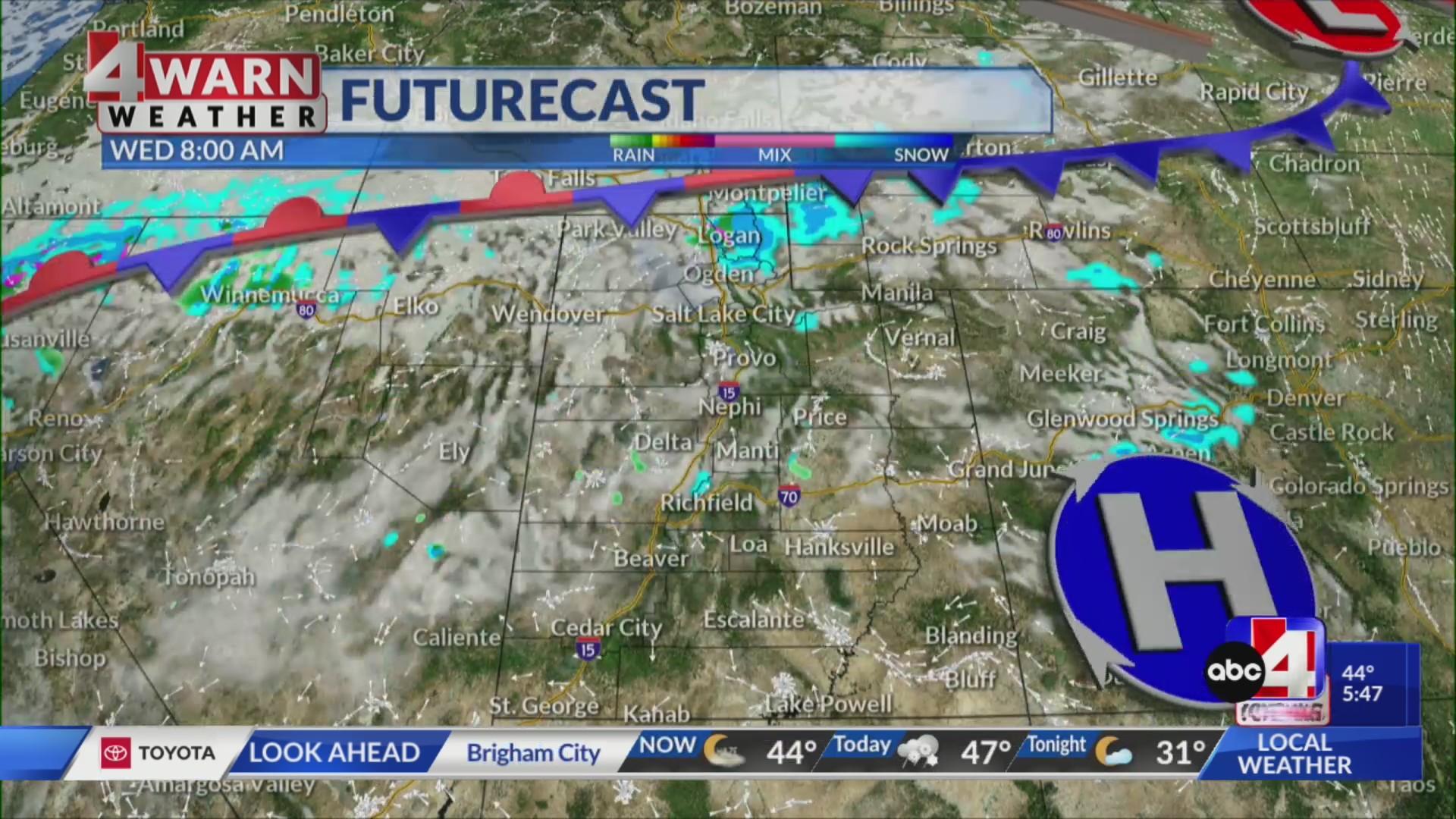 Warming trend continues with a slight chance for showers – ABC4 Utah