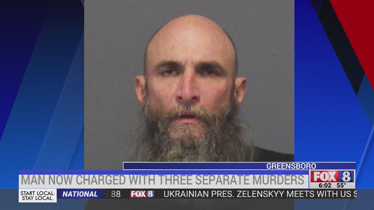 Greensboro man charged in three separate murders – Queen City News