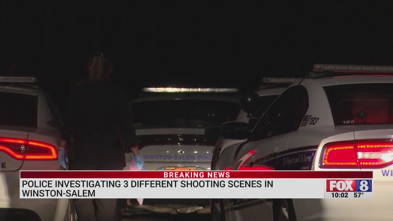 Police investigating 3 different shooting scenes in Winston-Salem ...