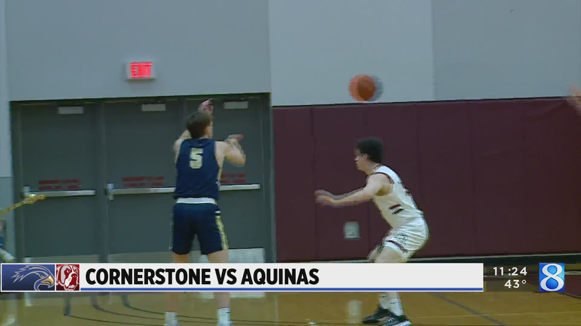 Cornerstone vs. Aquinas – WOODTV.com