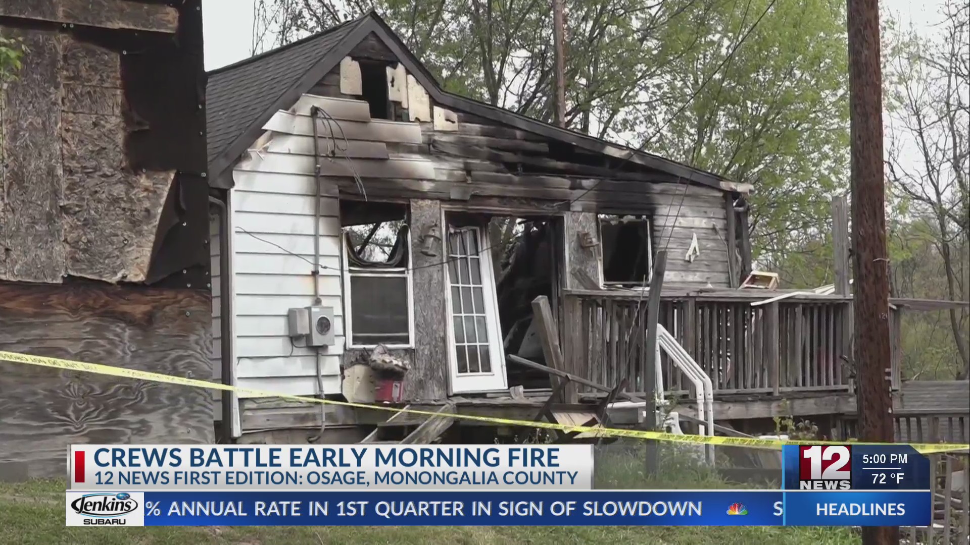 Crews battle early morning fire – WBOY.com