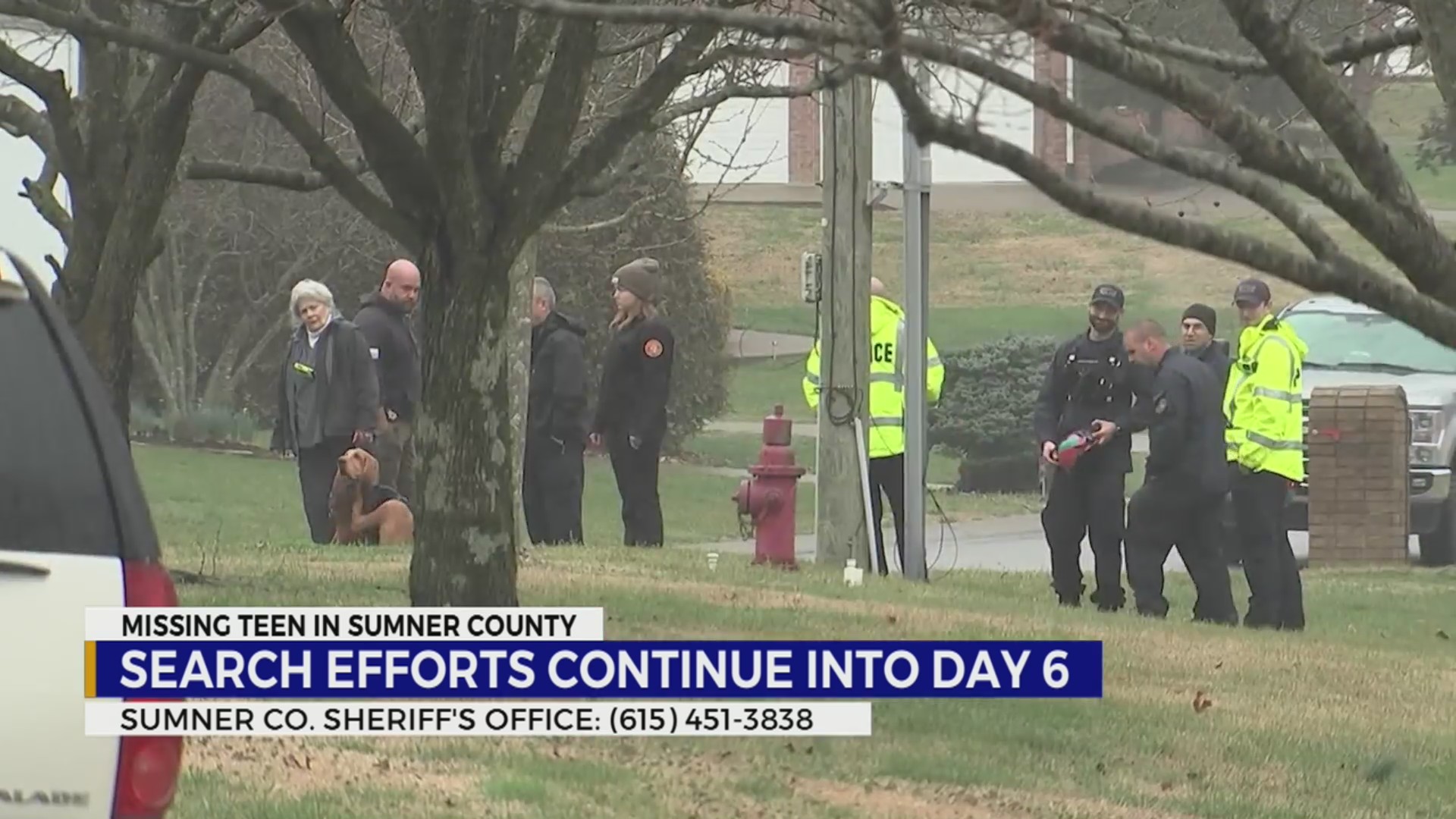 Search efforts for Sebastian Rogers continue into Day 6 WKRN News 2