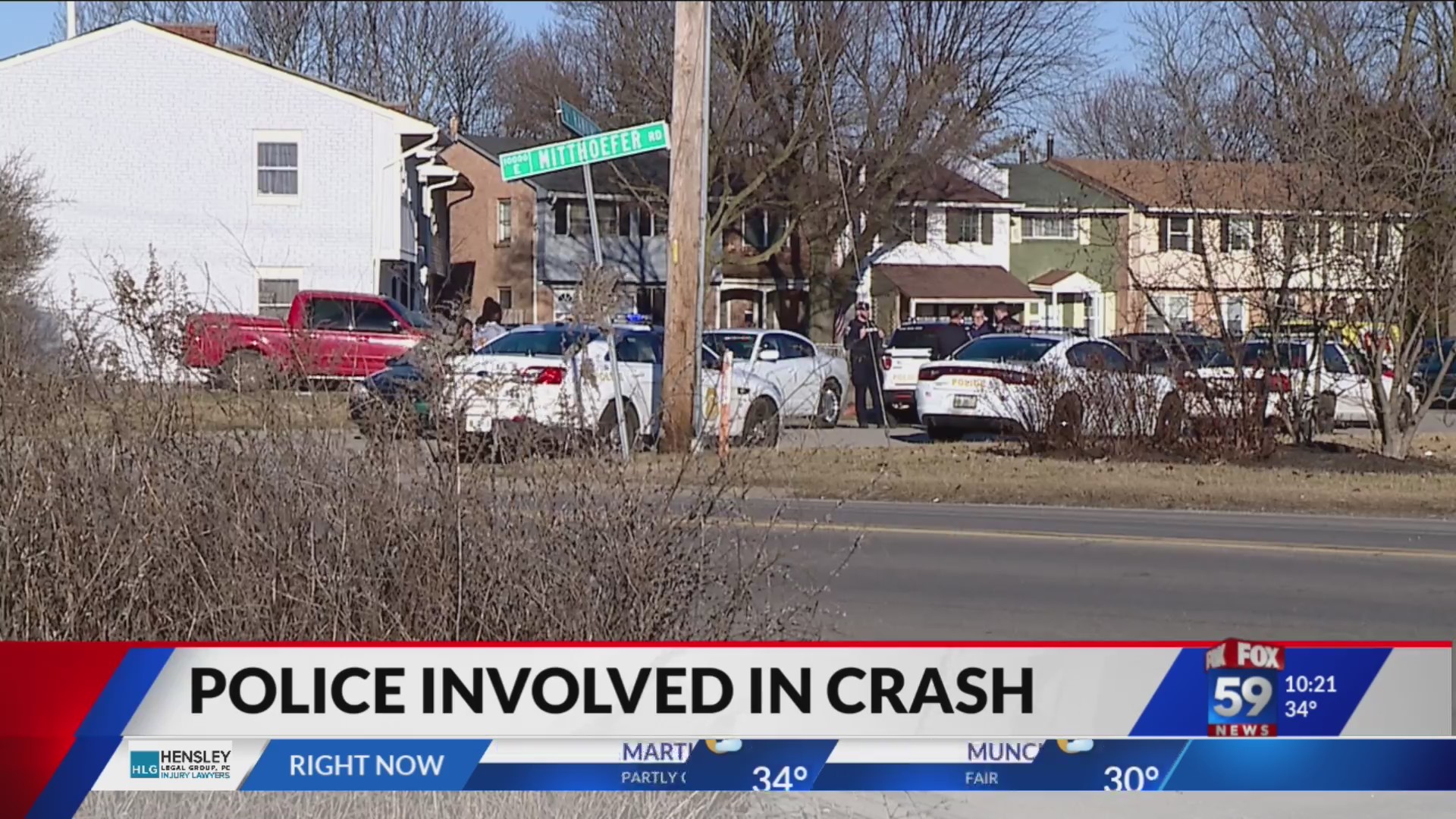 IMPD vehicle crashes on east side of Indianapolis – Fox 59