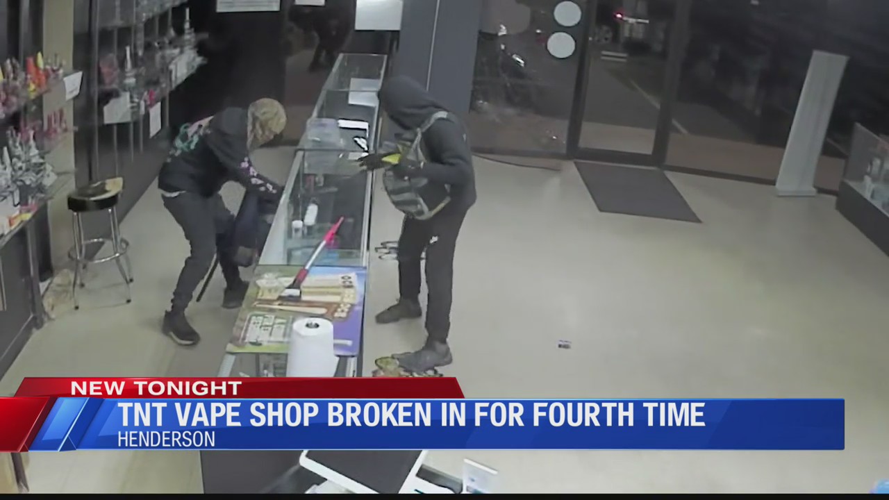 TNT Vape Shop broken into for fourth time
