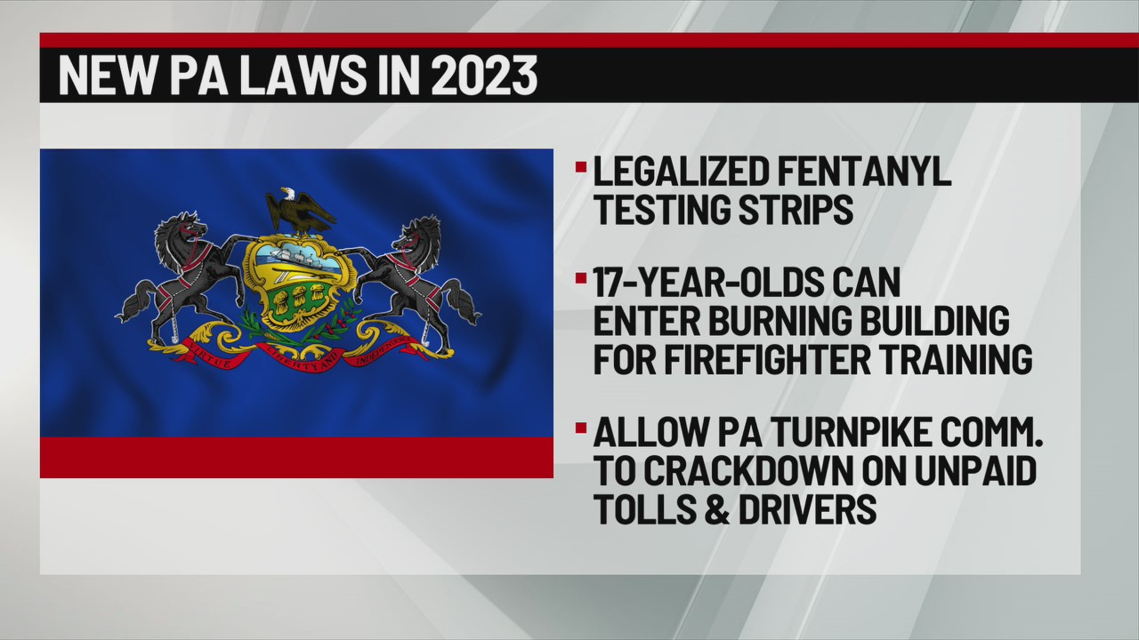 New Pennsylvania laws taking effect in 2023