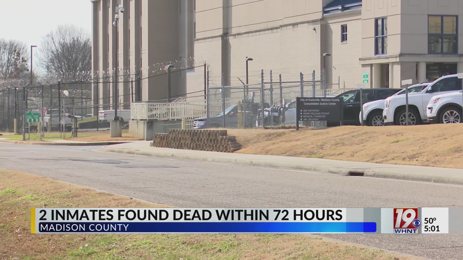 Two Inmates Found Dead at Madison County Jail – WHNT.com