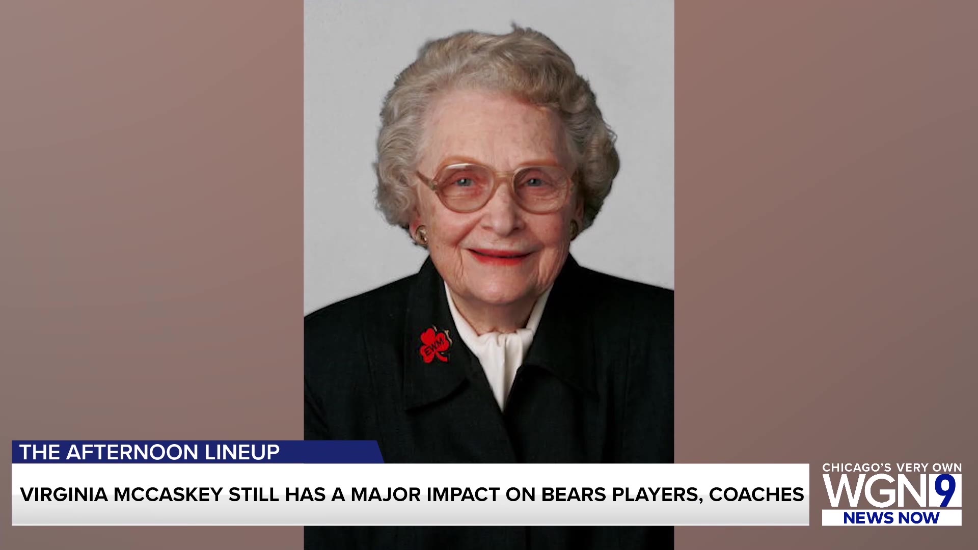 “The 9-Yard Line” celebrates Virginia McCaskey’s 100th birthday – WGN-TV