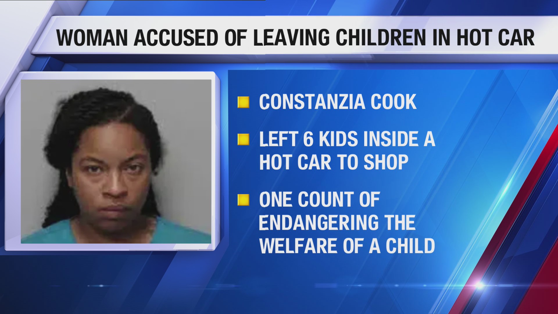 Woman accused of leaving children in hot car – WDHN – wdhn.com