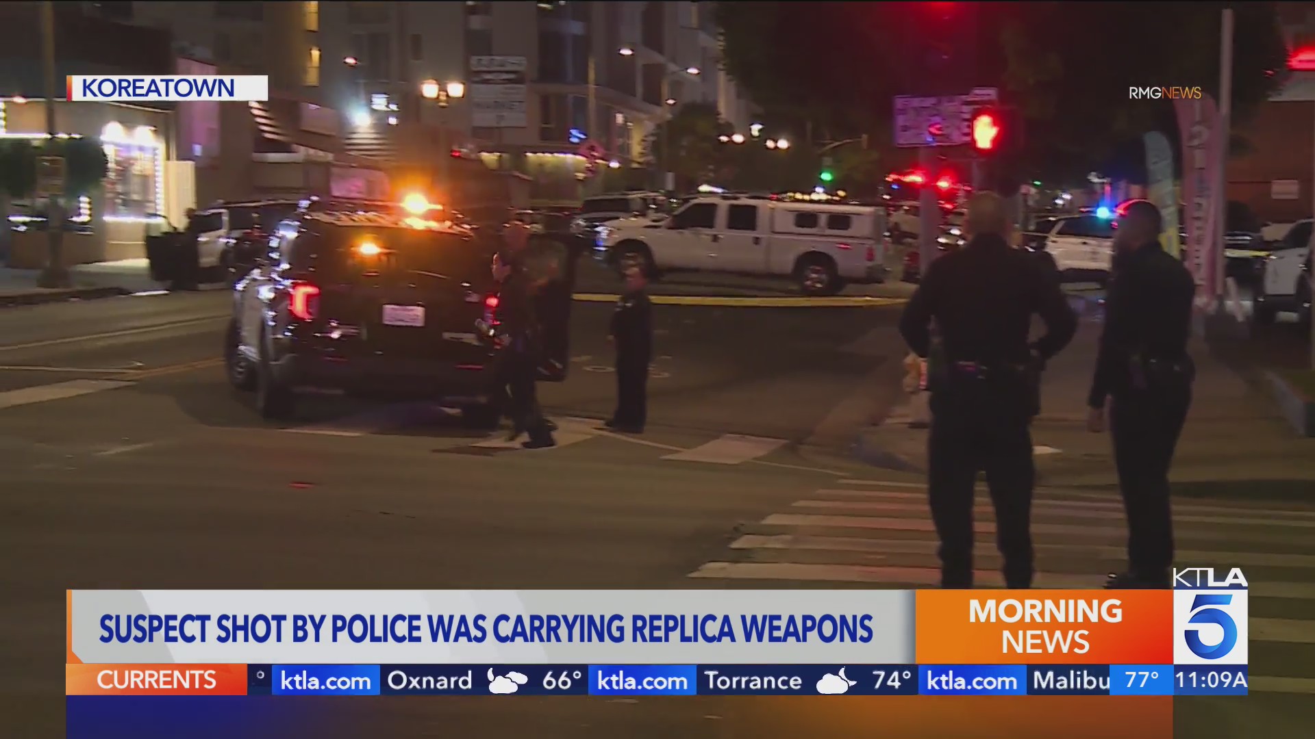 Man shot by police in Koreatown was carrying airsoft gun, lighter, LAPD ...