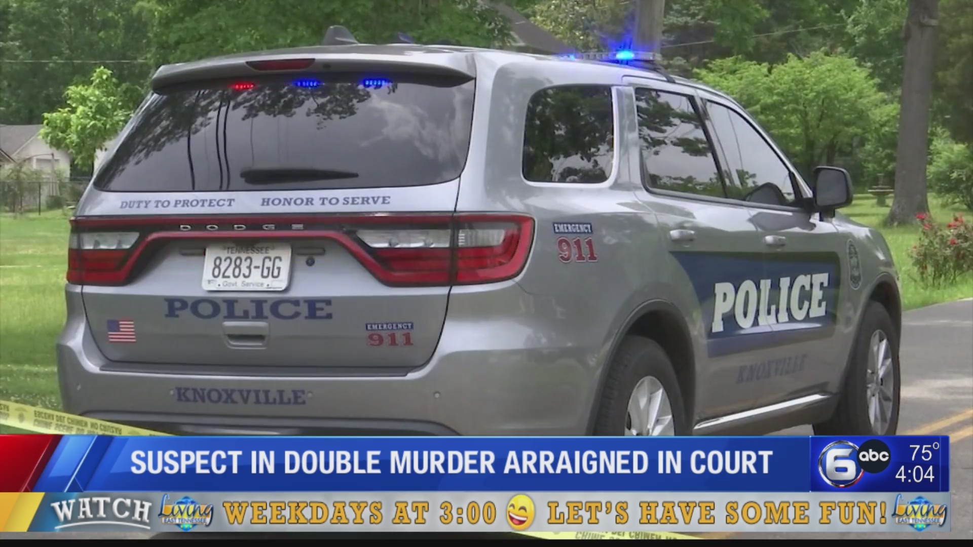 Suspect in double murder arraigned in court – WATE 6 On Your Side