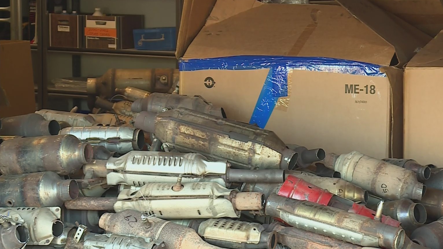 Catalytic converter trafficking bust
