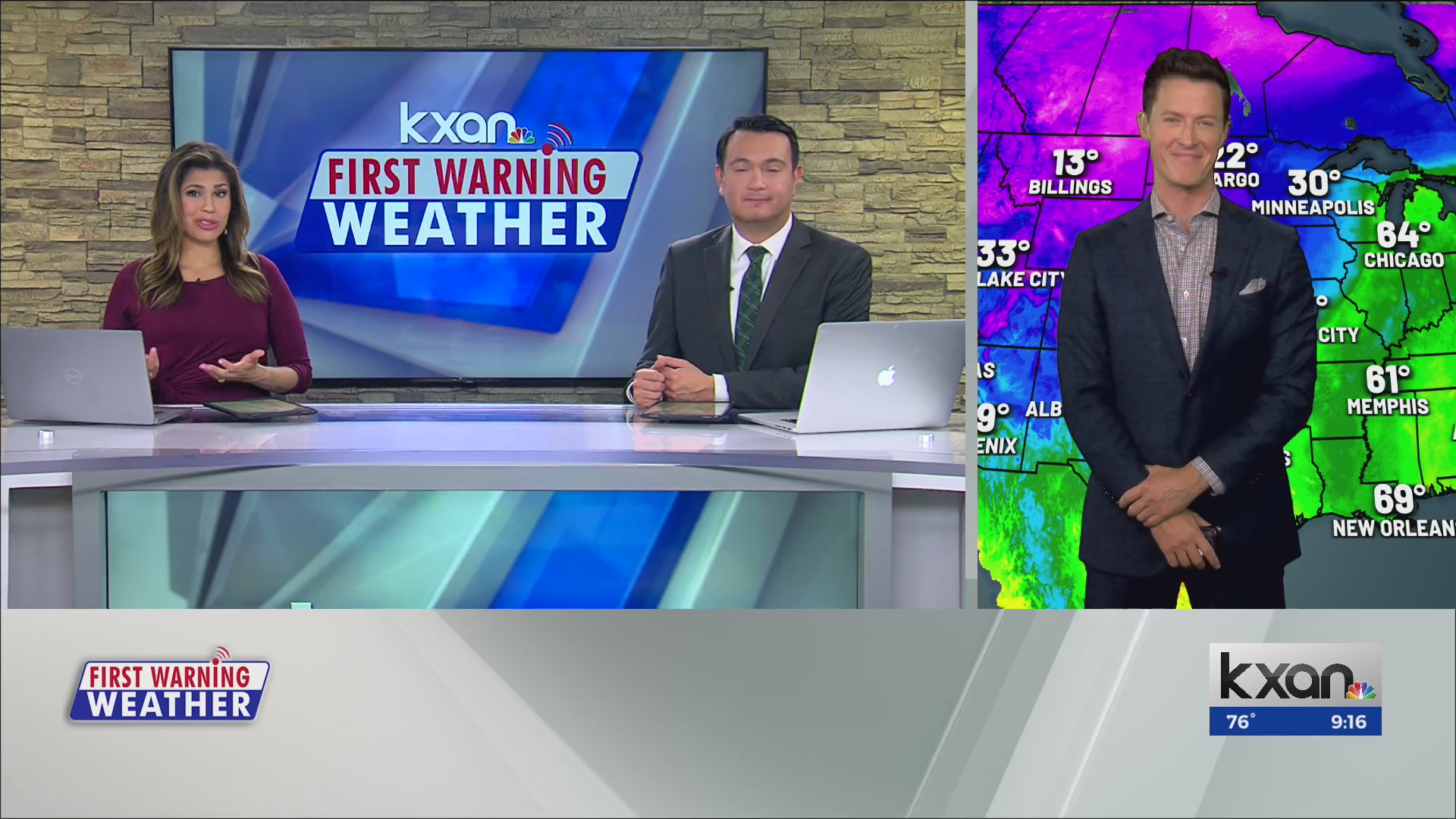 Thursday overnight First Warning Forecast – KXAN Austin