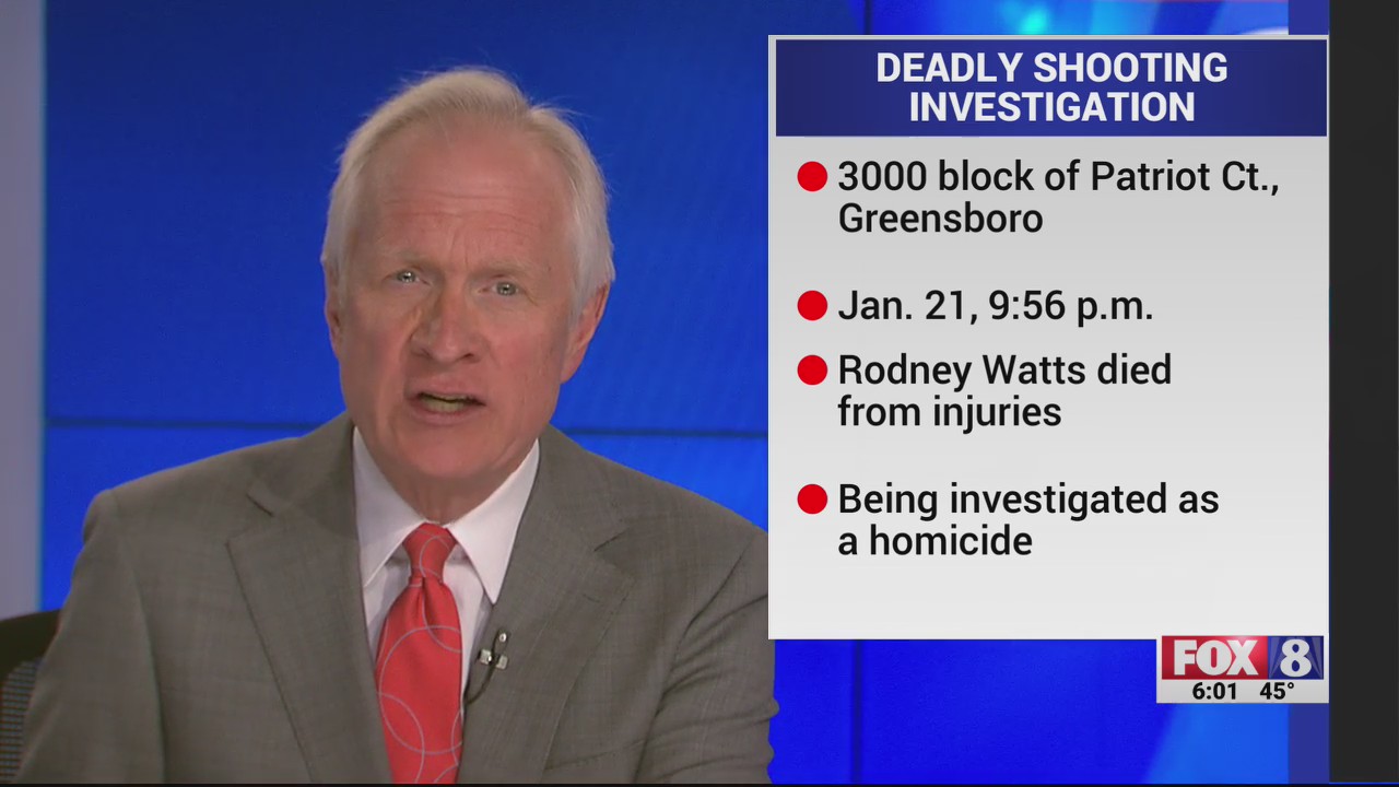 Deadly shooting investigation underway in Greensboro – FOX8 WGHP