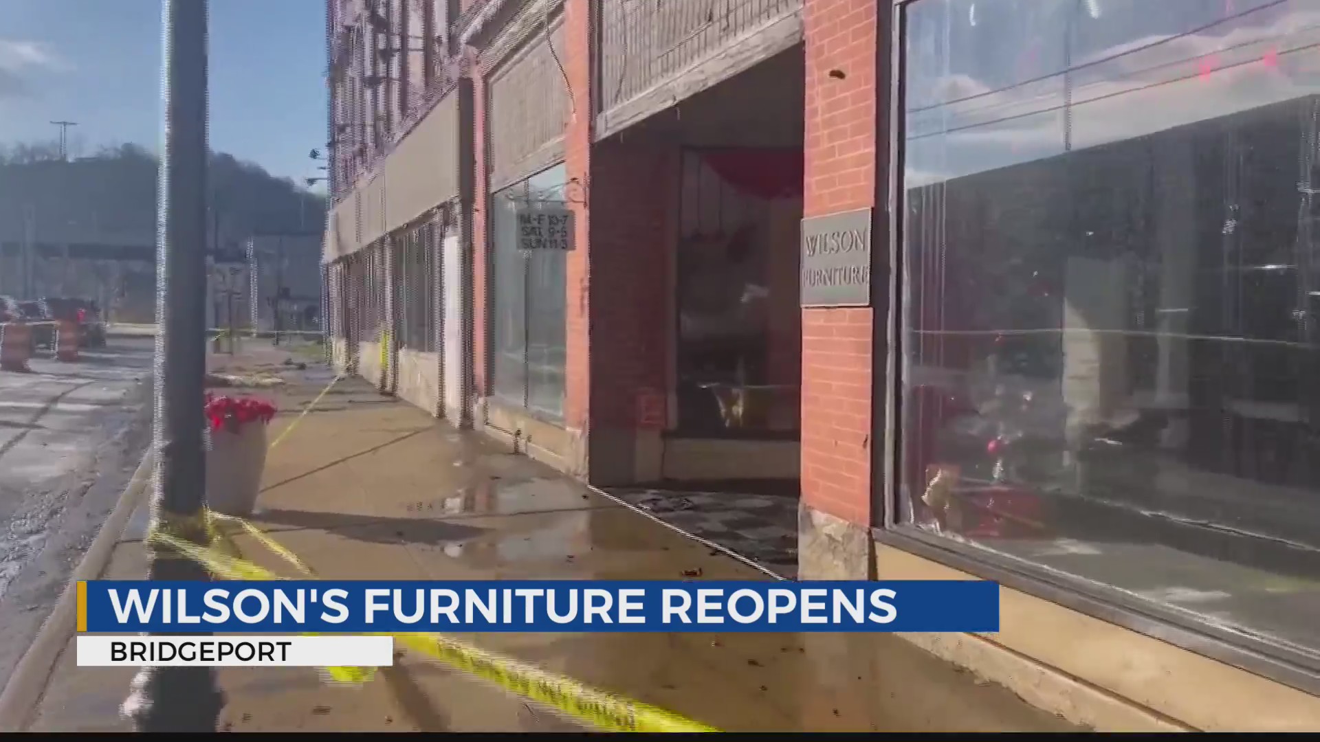 Wilson’s Furniture reopens next door after building a total loss WTRF