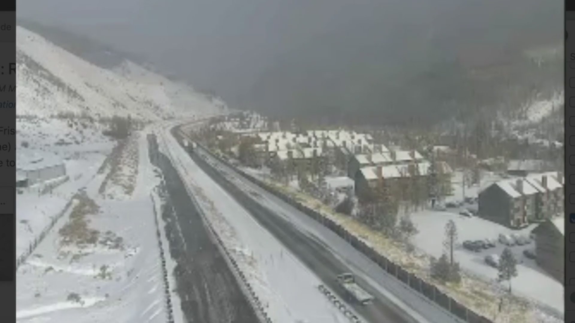 Snowy weather in foothills lead to messy roads in Colorado – FOX31 Denver