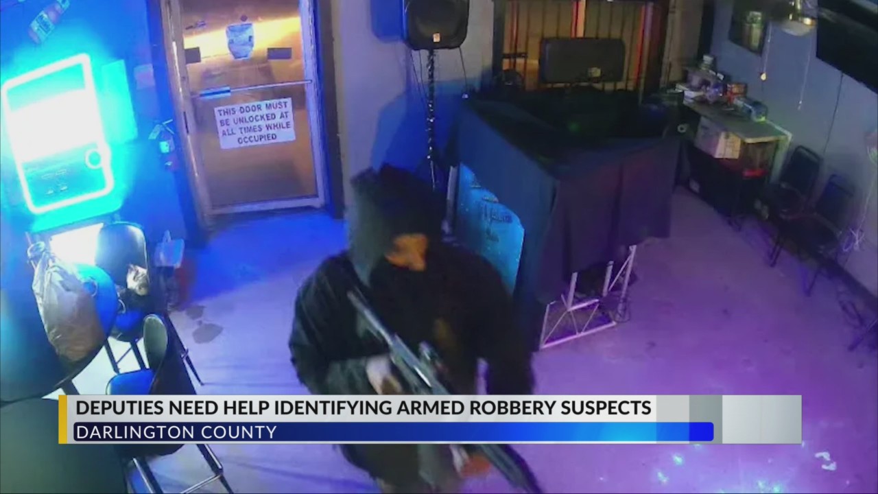 Darlington County deputies ask for help identifying bar armed robbery ...