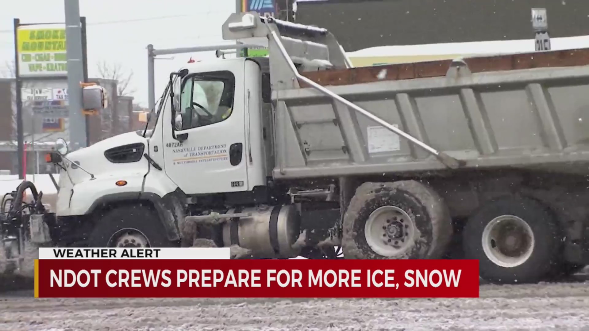 NDOT crews prepare for more ice, snow – WKRN News 2