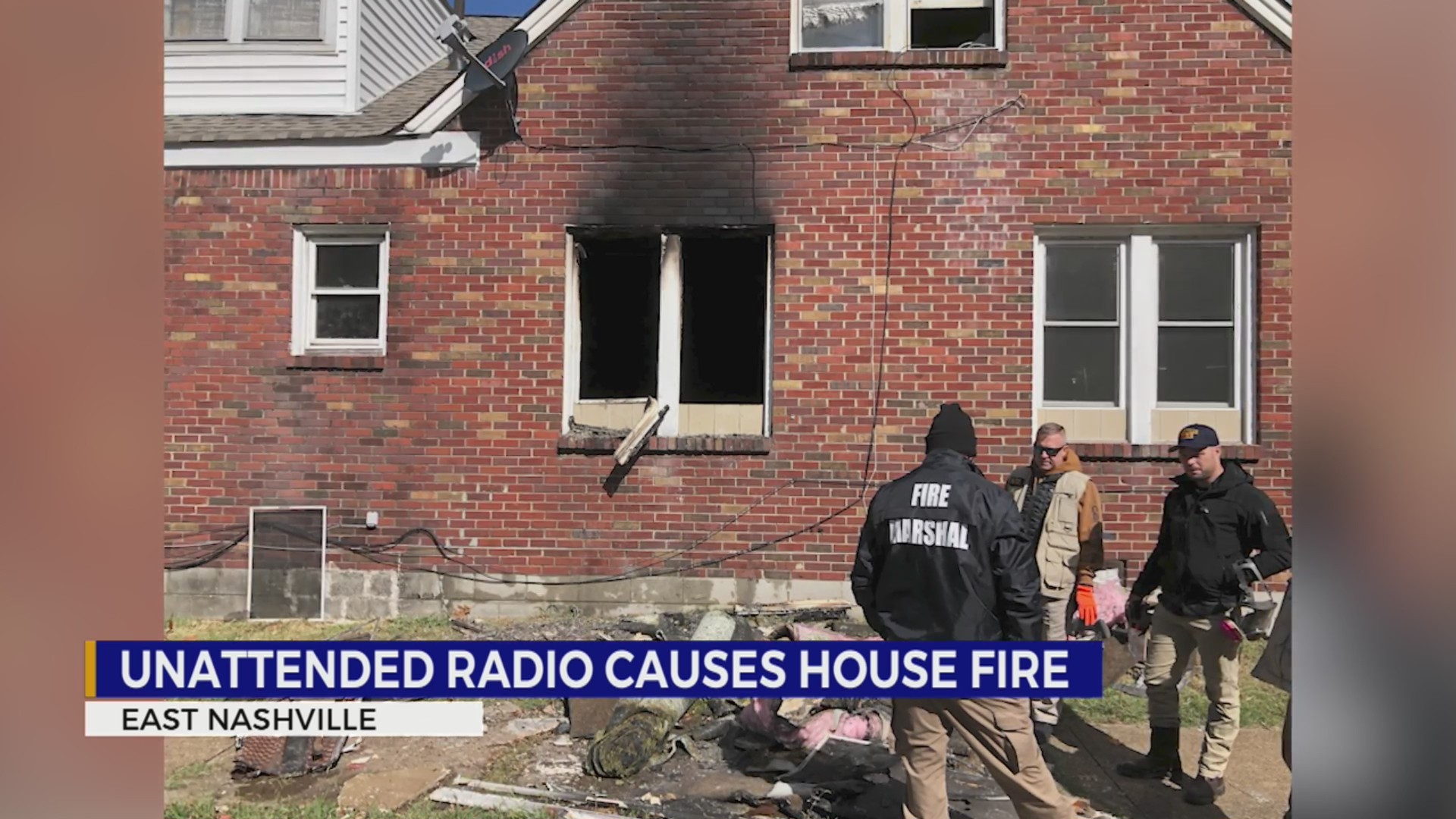 Unattended radio leads to fire at triplex in East Nashville – WKRN News 2