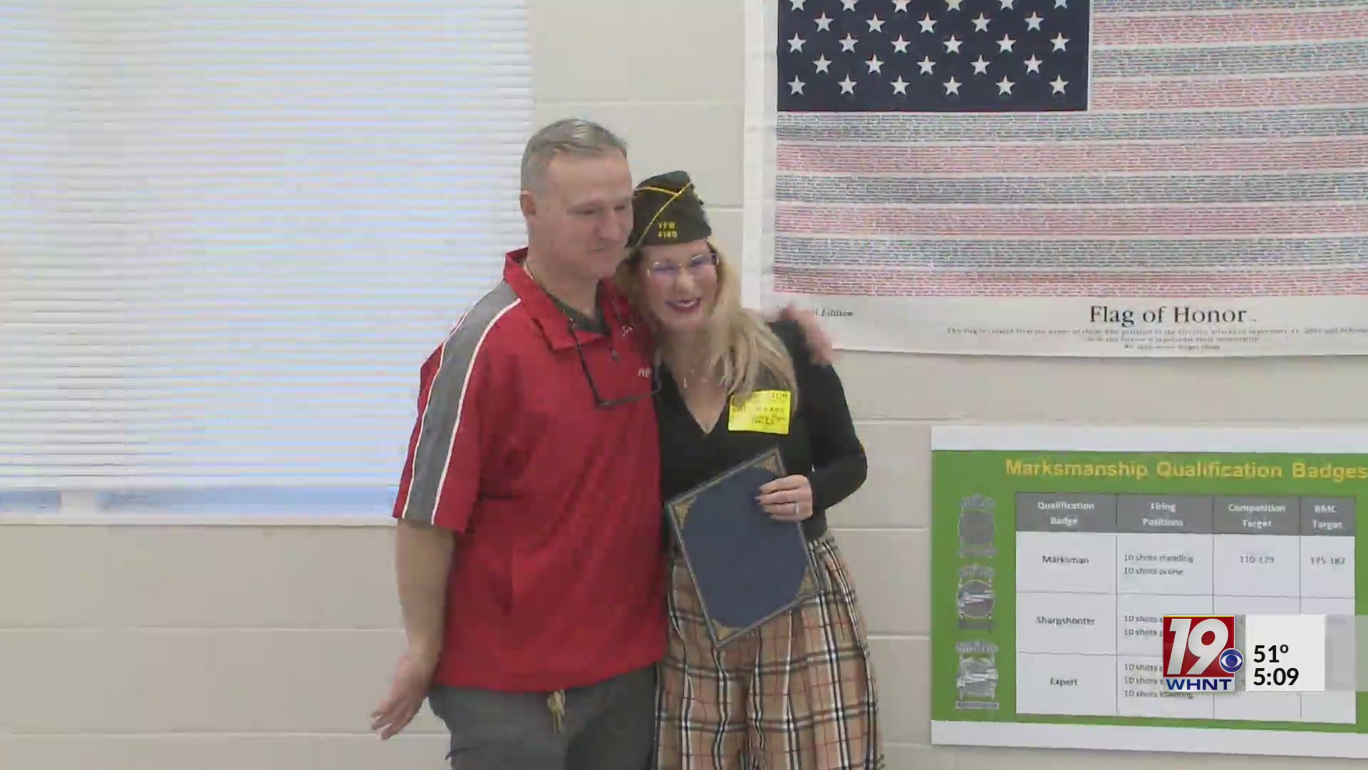 VFW Awards Decatur Teacher of the Year