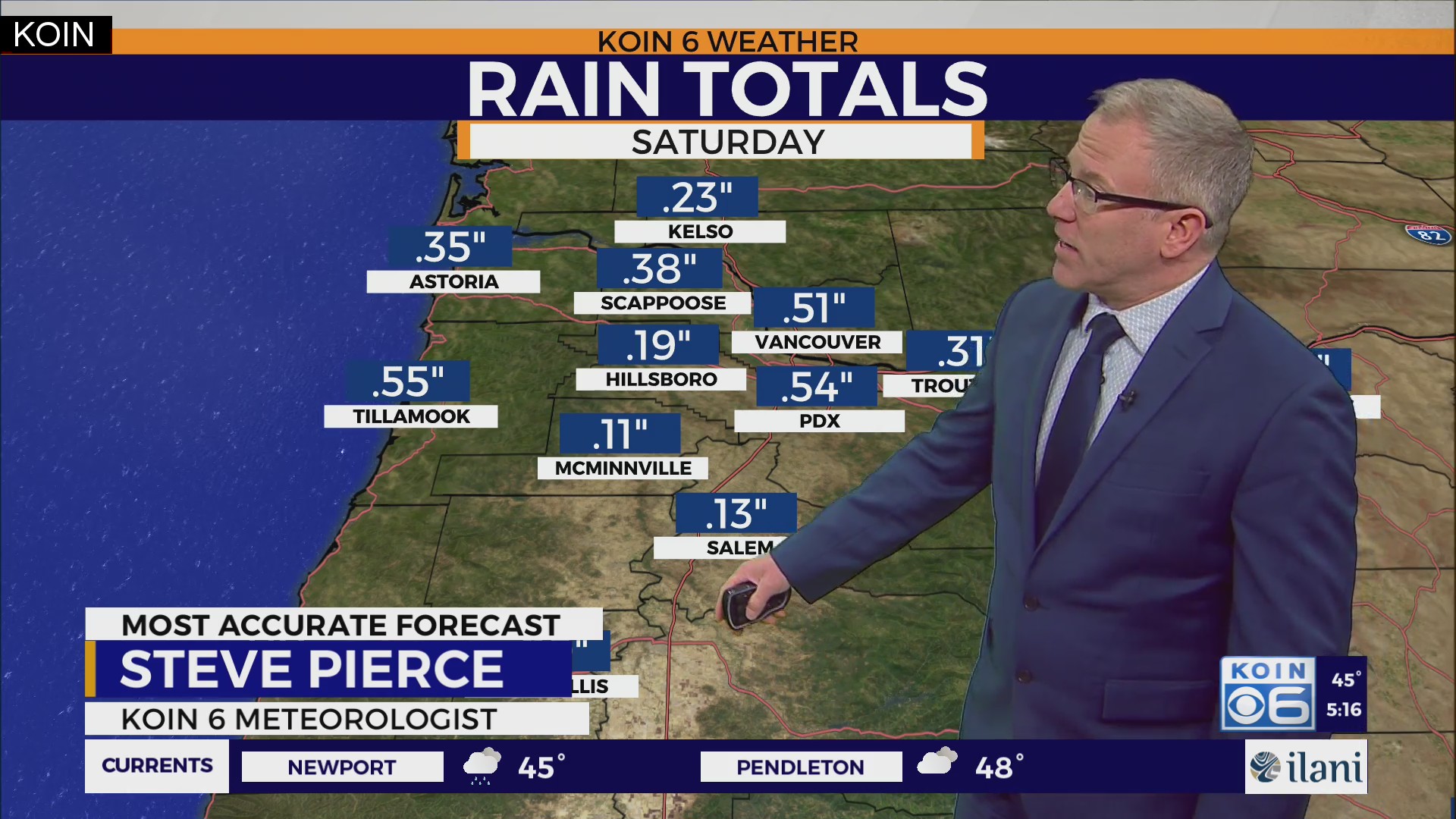 Weather Forecast: Showers Ending – KOIN.com