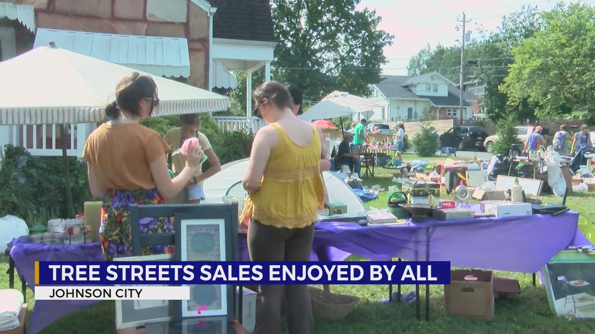South Side Neighborhood Organization hosts annual Tree Street Yard Sale