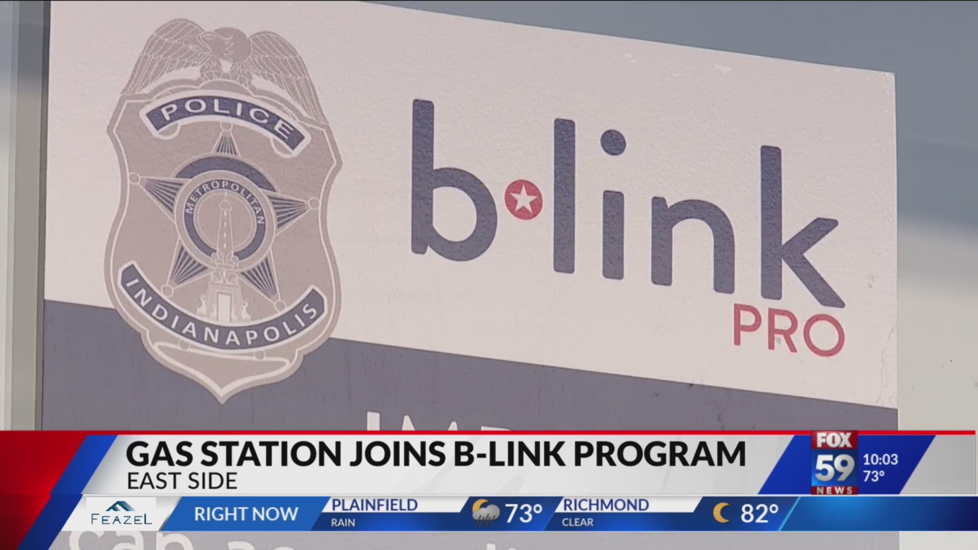 Indy gas station joins IMPD’s BLink camera program following string of