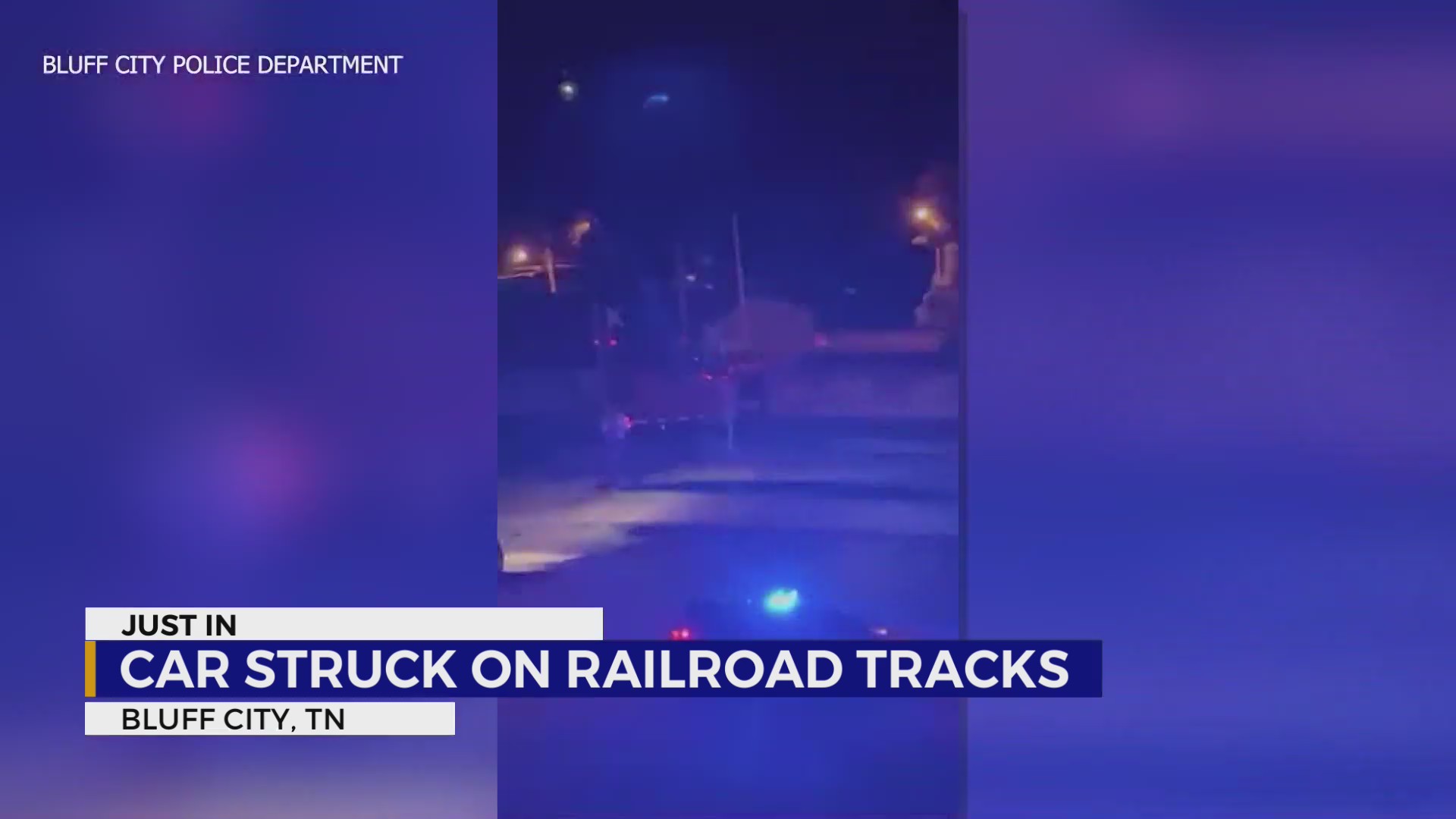 WATCH Train strikes car in Bluff City WJHL TriCities News & Weather