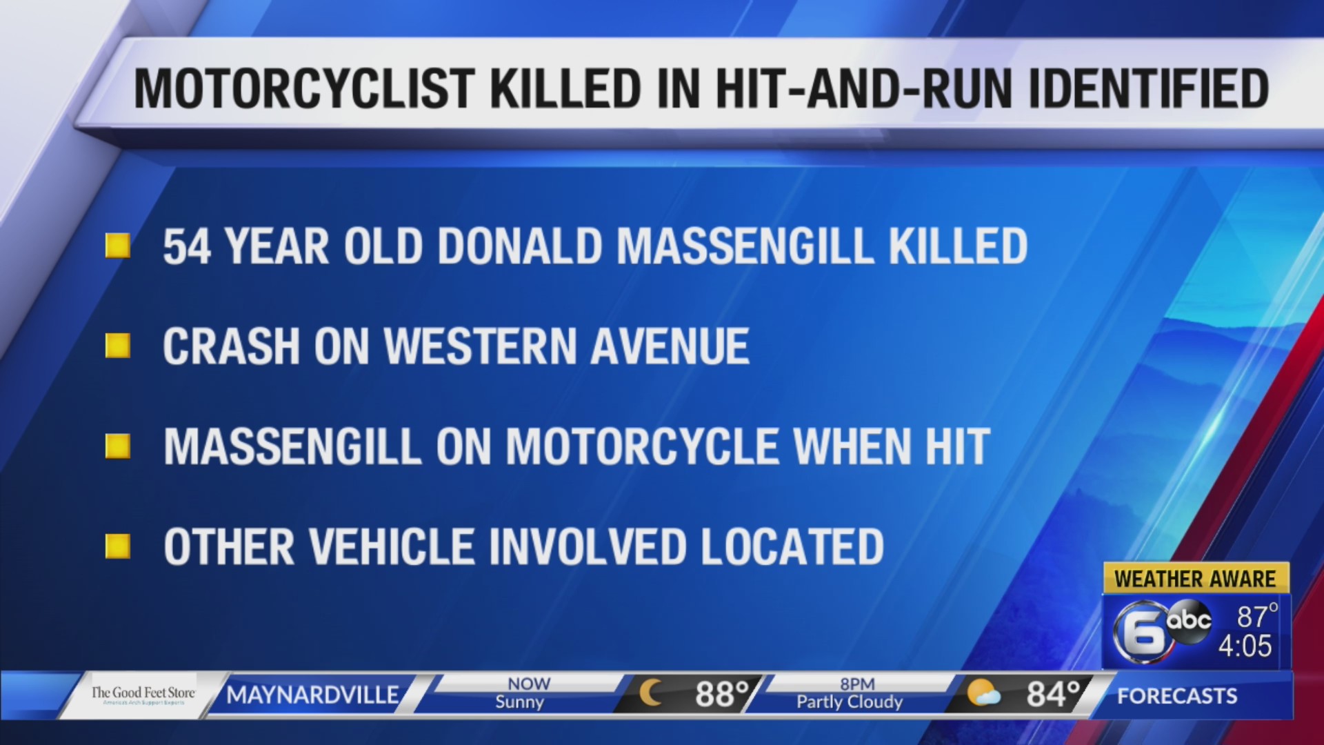 Motorcyclist killed in hit and run identified – WATE 6 On Your Side
