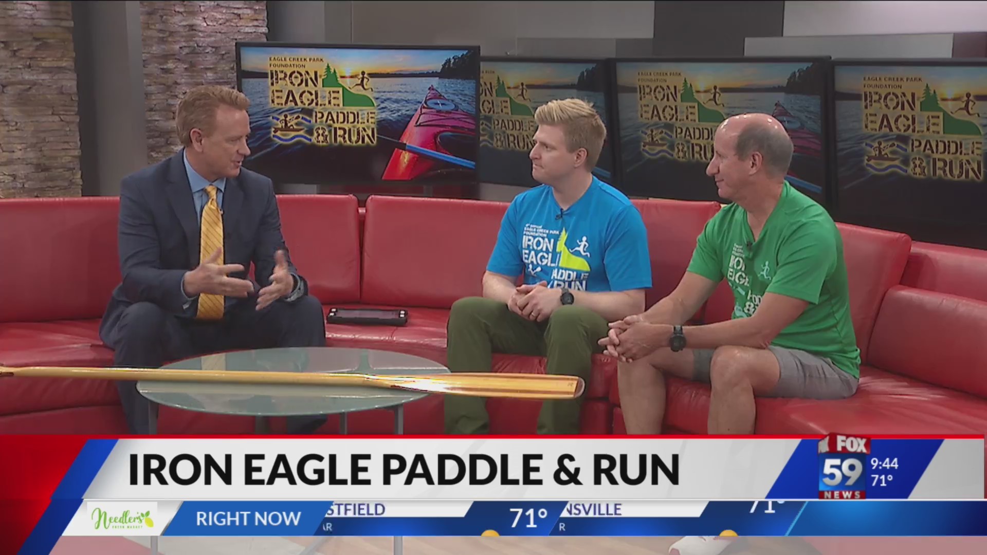 10th Annual Iron Eagle Paddle & Run Returns Saturday, July 15 Fox 59