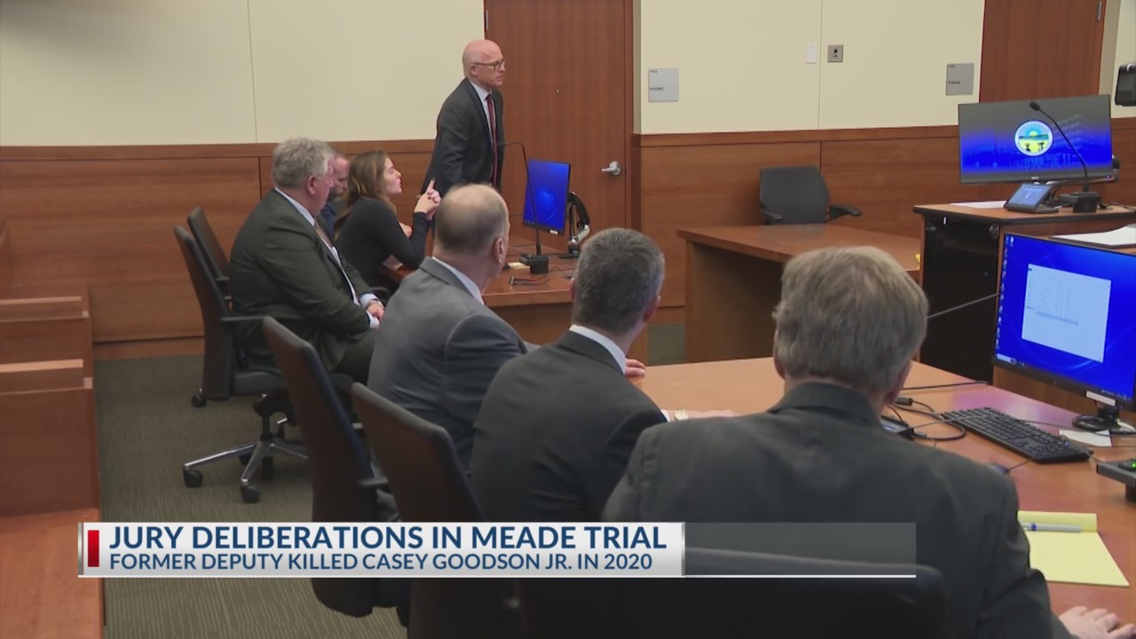 Death of Casey Goodson Jr. Jury deliberations restart in Jason Meade